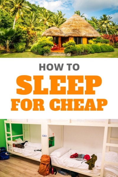 How To Find Cheap Accommodation when you travel! My top 10 suggestions to save money on hotel alternatives.