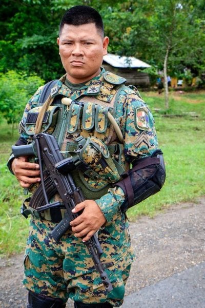 Senafront Soldier Darien Panama