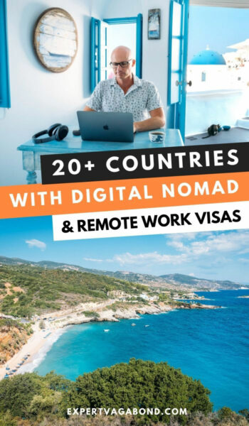Countries with digital nomad and remote work visas. Discover what conditions you need and how to apply for the visas. #Remotework #Digitalnomad #Visas