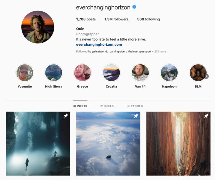 Instagram Travel Photographer Quin Schrock
