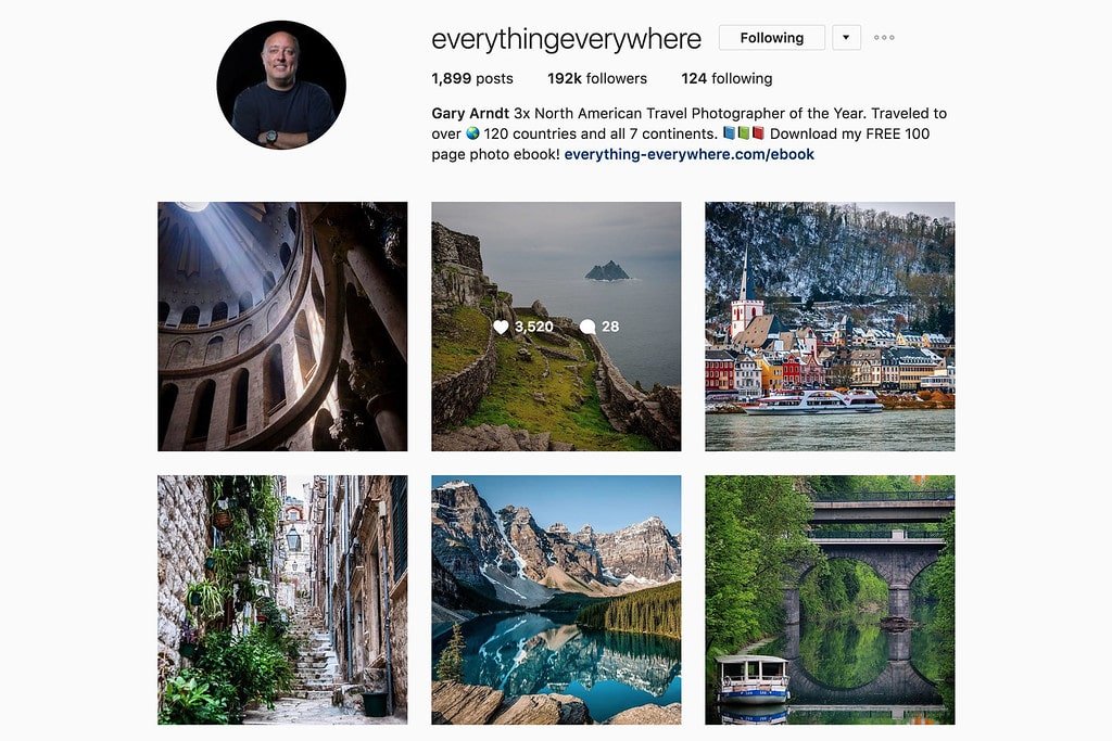 Travel with Gary on Instagram