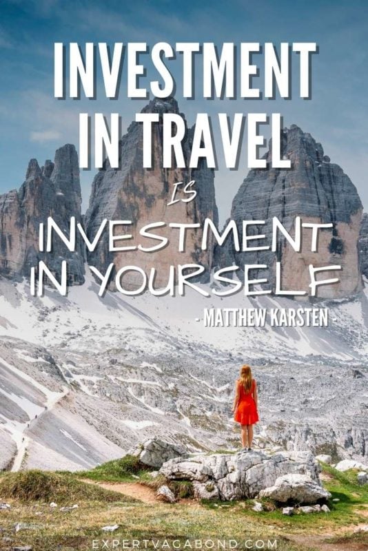 Matthew Karsten Travel Quote