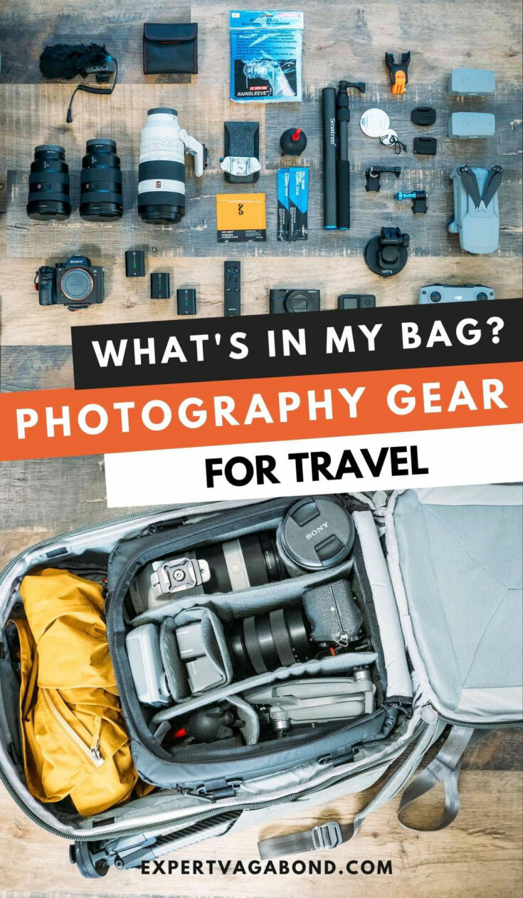 What's in my camera bag? Learn what I pack for my professional travel photography jobs around the world.