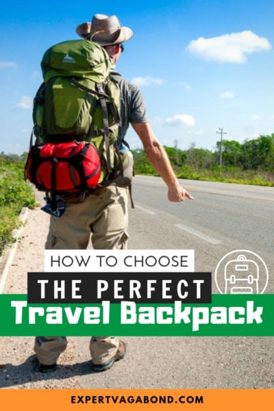 Learn how to choose the best backpack for traveling. A travel backpack review guide. #travel #backpacking #travelbackpack #travelgear