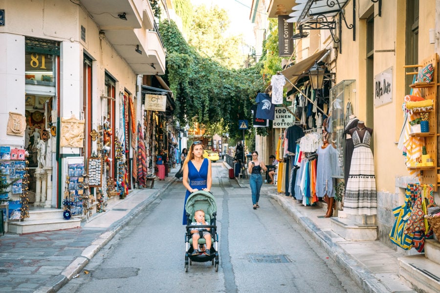 Plaka Neighborhood Athens