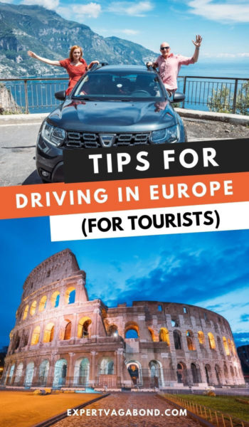 Learn how to rent a car in Europe plus useful tips for driving there too. #TravelTips #RentalCars #Europe #Travel