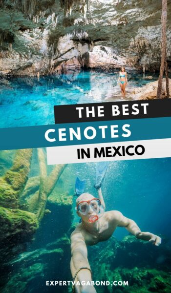 The Best Cenotes in Mexico. Find the coolest cenotes for swimming in the Yucatan Peninsula.
