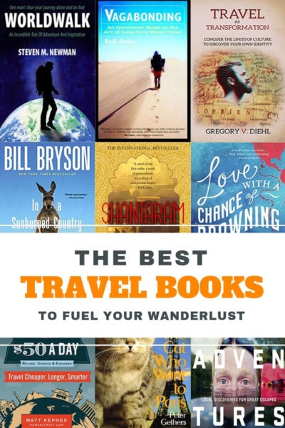 Check out this list of the best travel books to read for inspiration and become a better traveler.