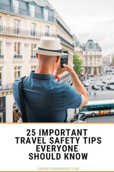 25 Important travel safety tips you need to know. #Safety #Travelingsafe